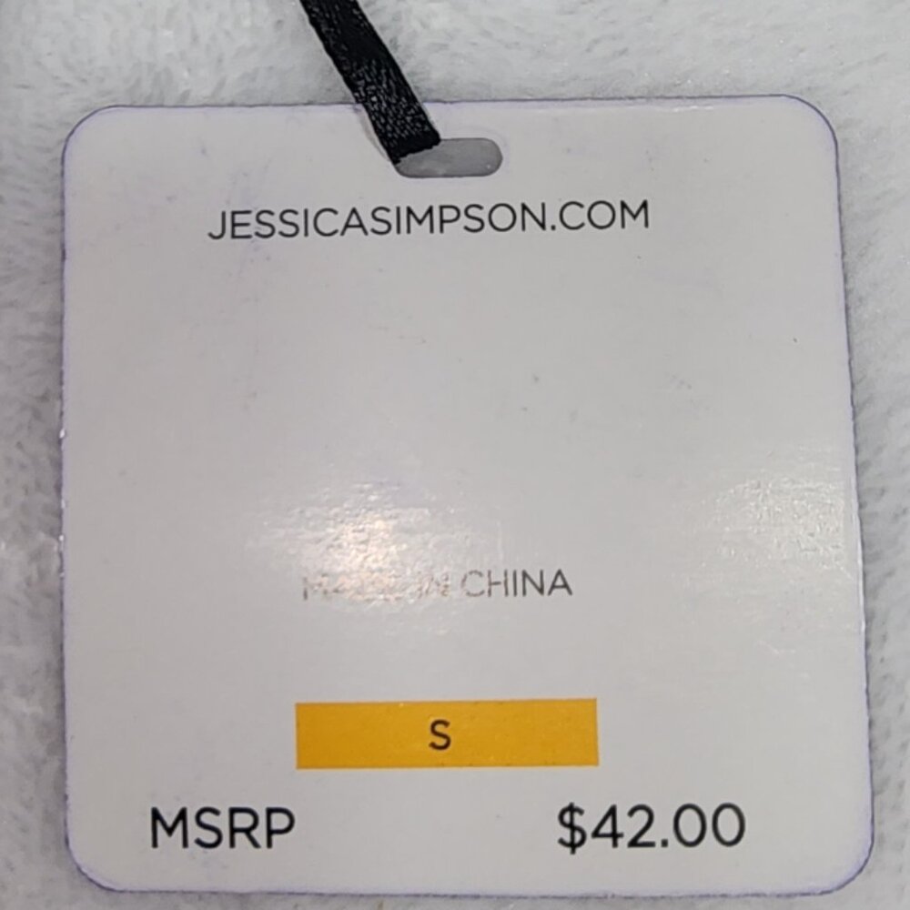 Jessica Simpson intimates  Babydoll Lingerie- SMALL- Black & White- Women's - Picture 12 of 14